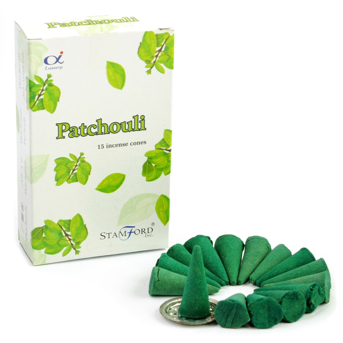 Patchouli Räucherkegel Stamford Premium Duftstäbchen