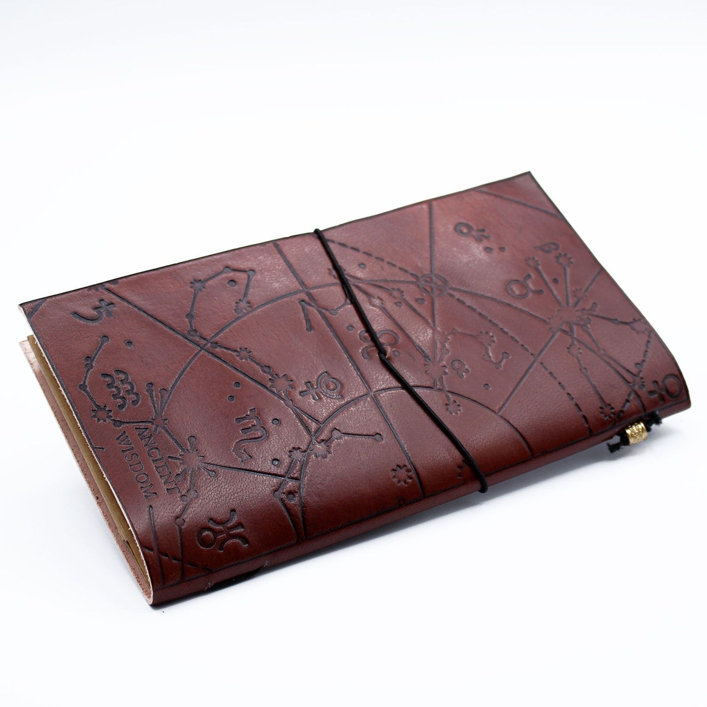 Handgefertigtes Leder Journal Mein Bucket List Buch Braun 80 Seiten