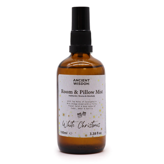 Weißer Weihnachts Raum- und Kissen Spray 100ml