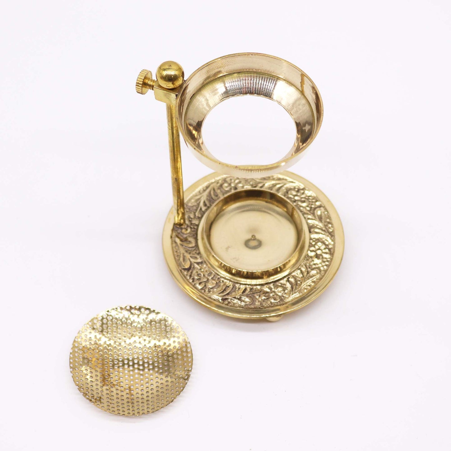 Messing Harz Räucherwärmer Mit Verstellbarer Höhe