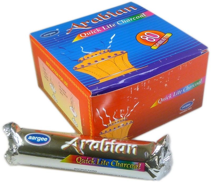 Packung Mit 10 Kohletabletten Für Harze Kräuter Und Räuchergranulate