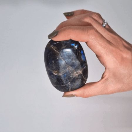 Madagaskar Labradorit Grabsteine Ca 80-168g 40-60mm