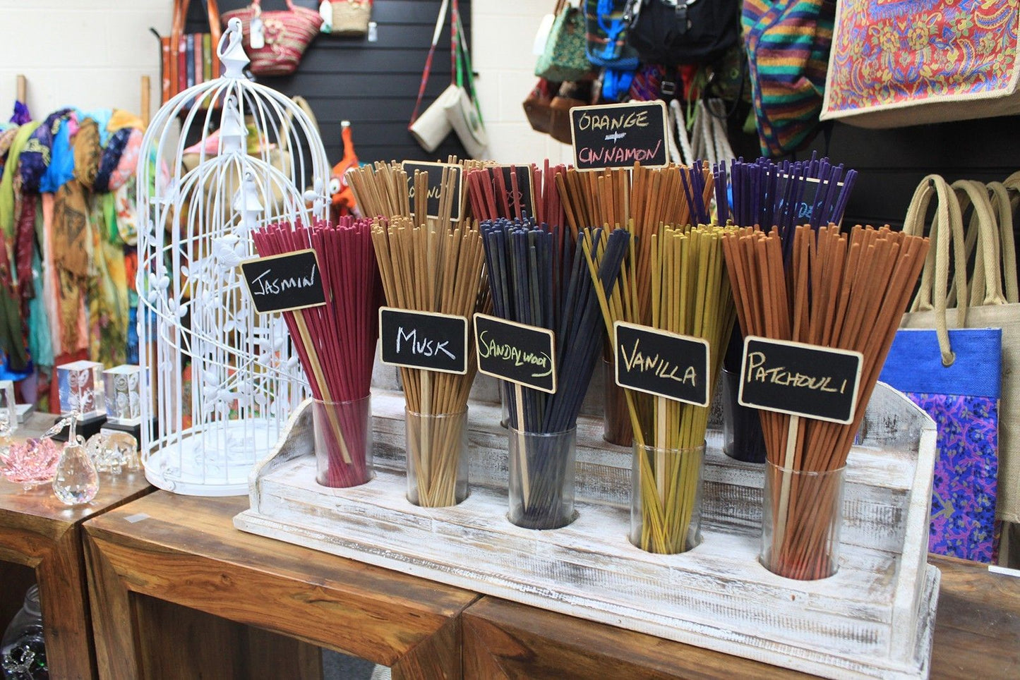 Packung Mit 100 Premium Räucherstäbchen Jasmin