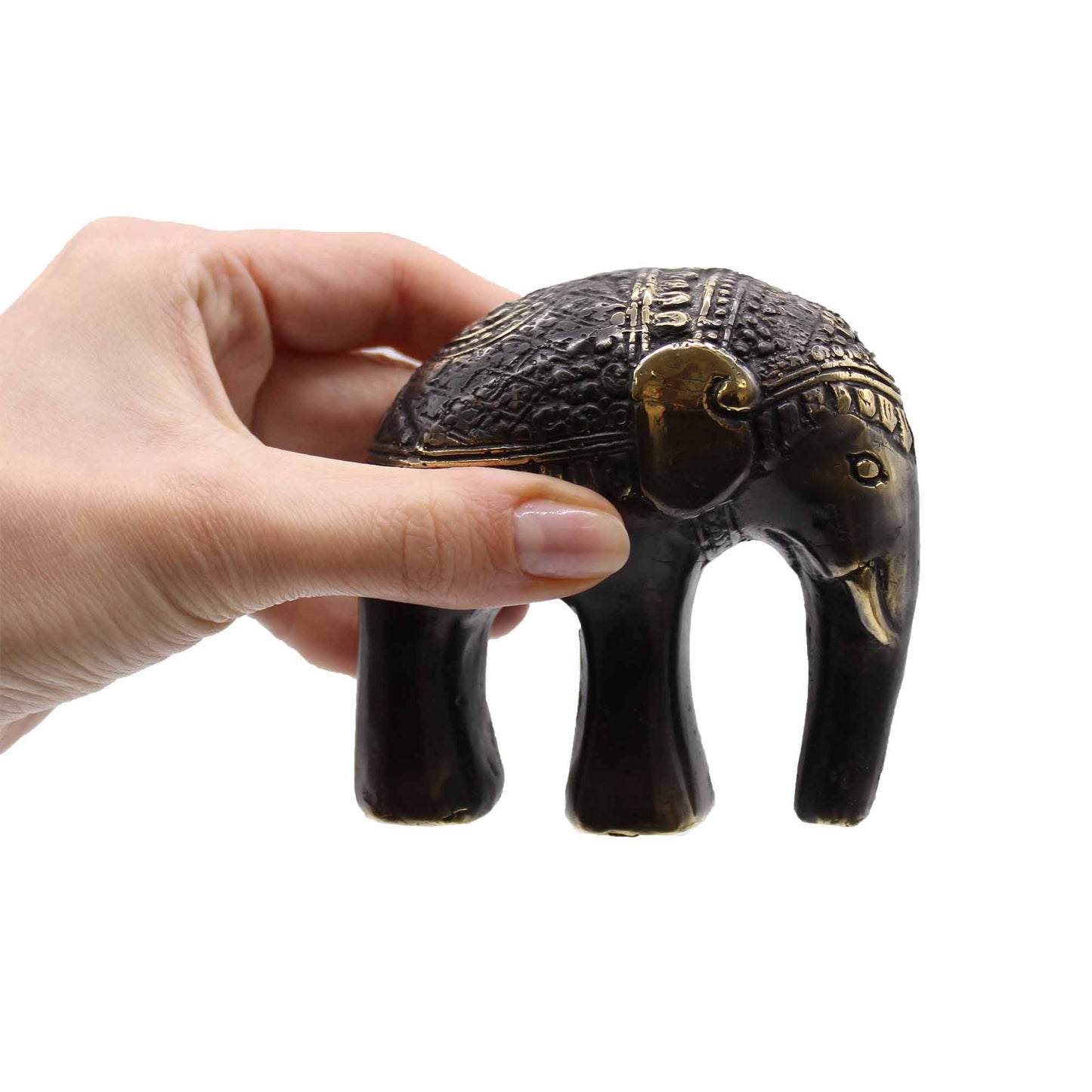 Kunst Elefant Set von 3
