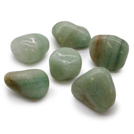 Sack Mit 6 Großen Afrikanischen Tumble Stones Aventurin