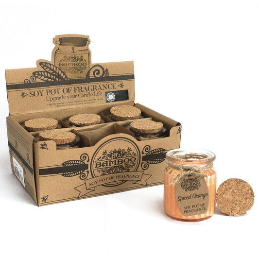 Gewürzter Orangen Soja Duftkerze