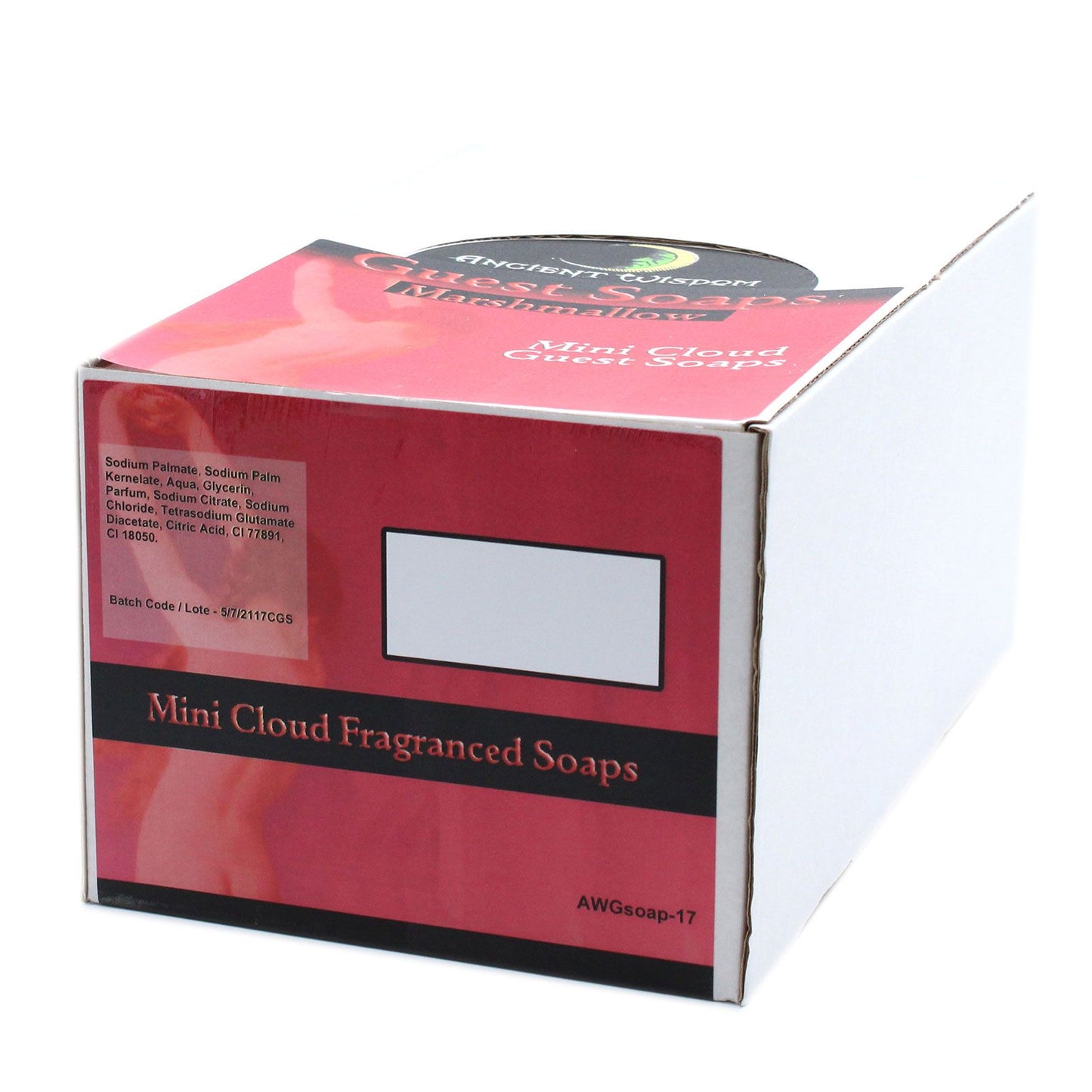 Rosa Wolke Gästeseife - Marshmallow