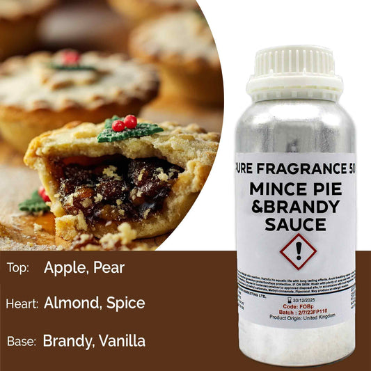 Mince Pie Und Brandy Sauce Reine Duftöl - 500ml