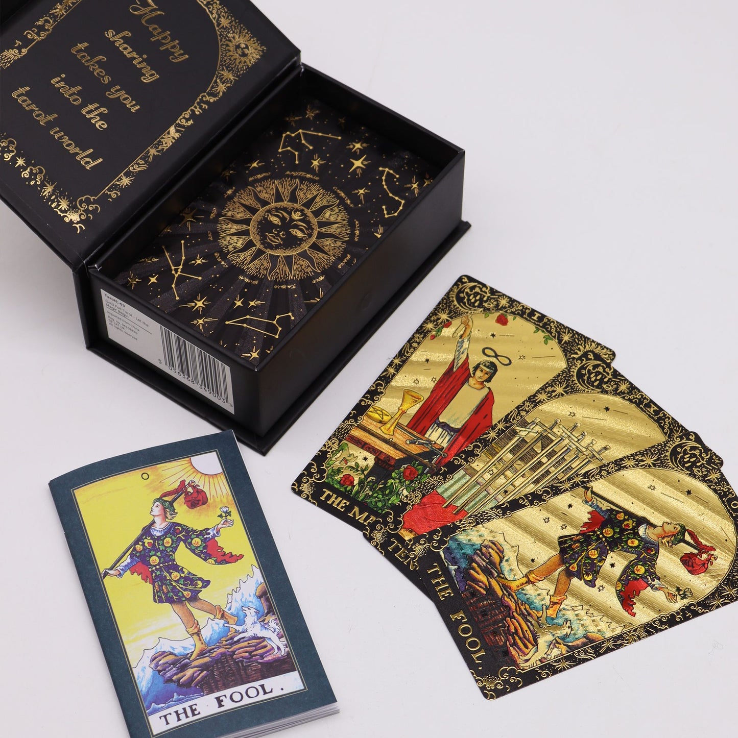 Goldfolien Tarot Geschenkbox Lass Die Magie Beginnen