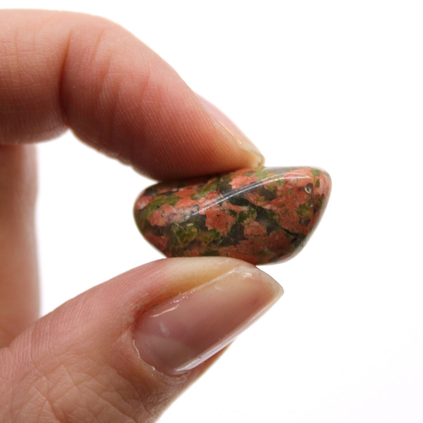 Beutel Mit 24 Kleinen Afrikanischen Tumbled Stones - Unakit