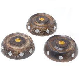 Kegel- und Stäbchenbrenner - Verschiedene Designs - Mango Holz