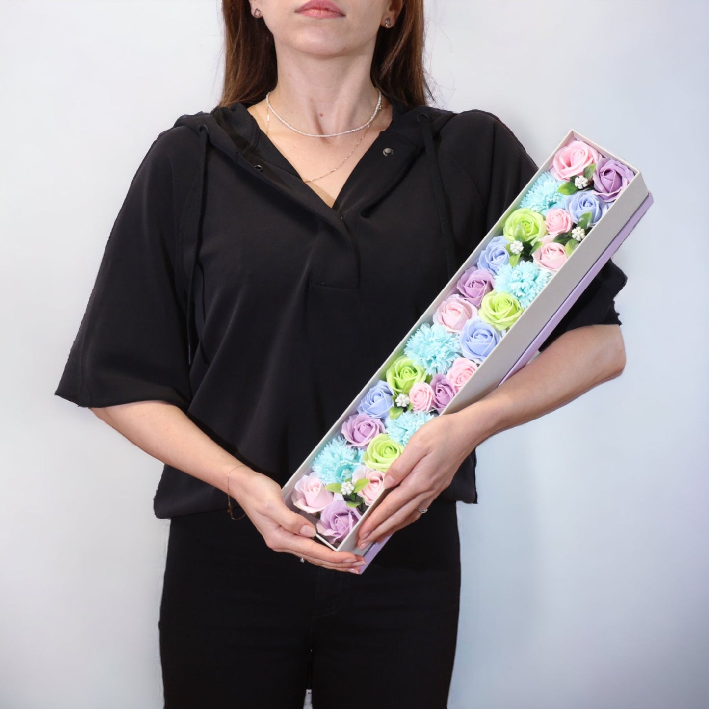 Extralange Box Babysegen Blau