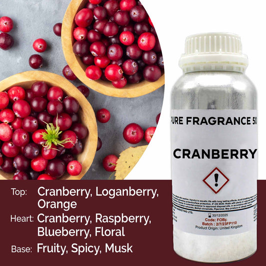 Cranberry Reine Duftöl 500ml
