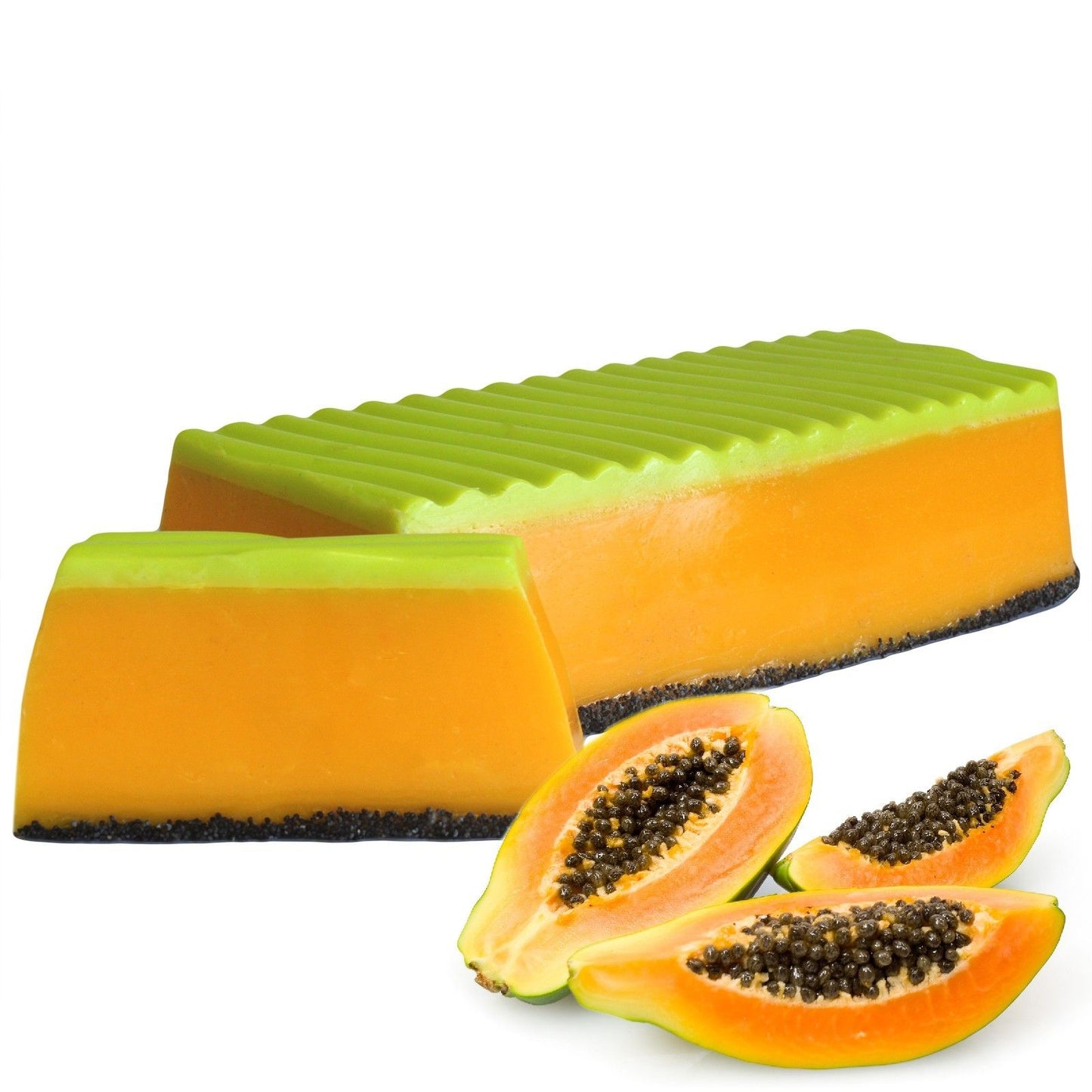 Tropisches Paradies Seifenstück Papaya