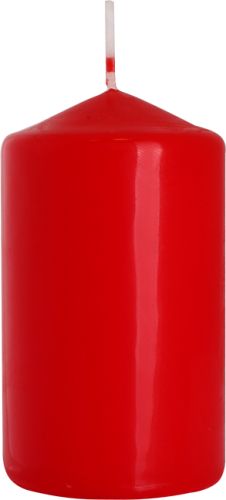 Säule Kerze 60x100mm Rot Brenndauer 30 Stunden
