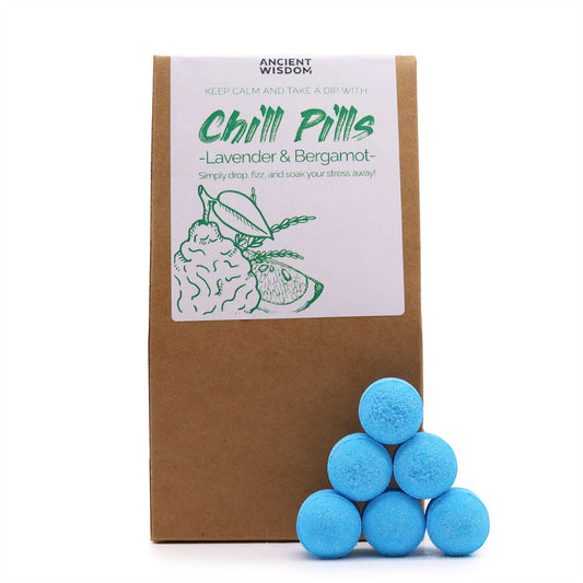 Chill Pills Geschenkpackung 350g Lavendel und Bergamot