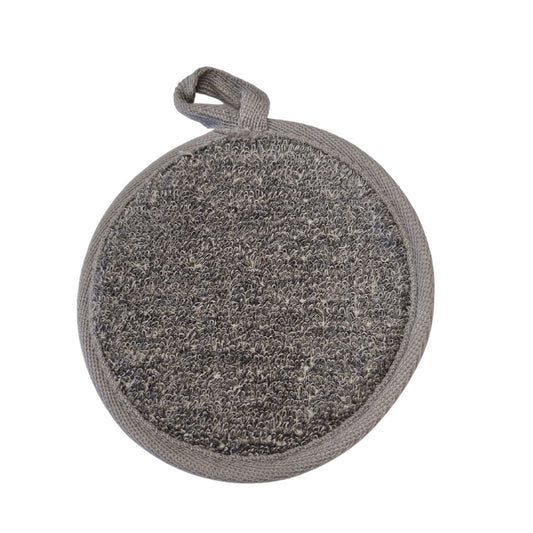 Bambus Und Leinen Badmatte - Anthrazit