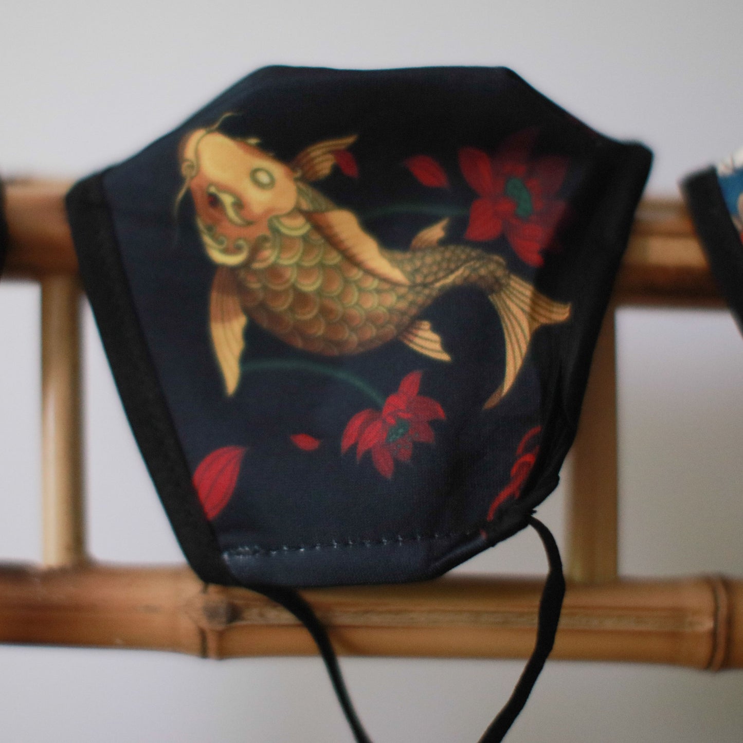 Wiederverwendbare Mode Gesichtsmaske Goldener Fisch Erwachsene