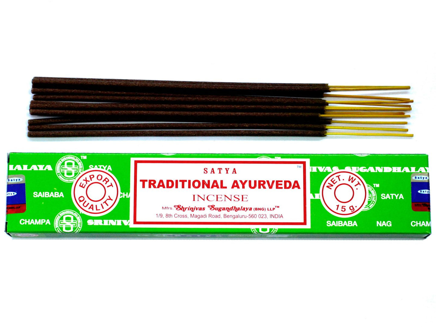 Satya Räucherstäbchen 15g Traditionelle Ayurveda