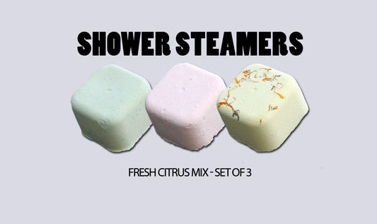 Duschbomben Set 80g Frischer Zitrusmix Aromatherapie Geschenk