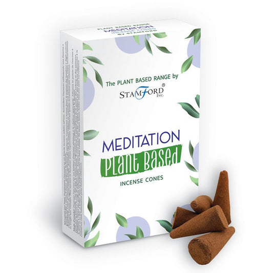 Pflanzenbasierte Räucherkegel für Meditation - Hochwertige Aromatherapie