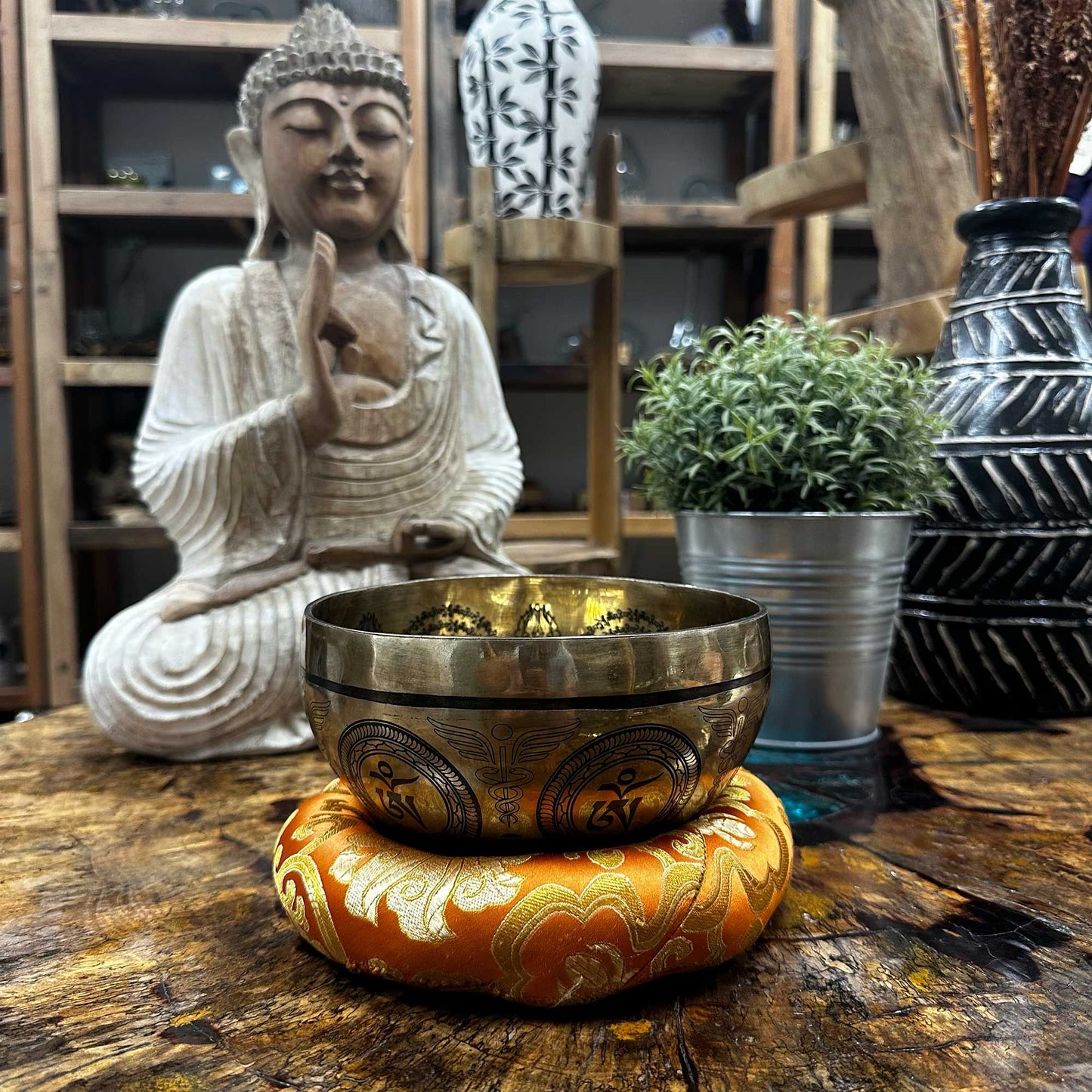 Hoop Kissen 16cm Für 18-20cm Klangschalen Zufällige Farbe