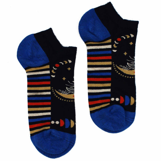 SM Hop Hare Bambus Socken Niedrig 36-40 - Mondphasen