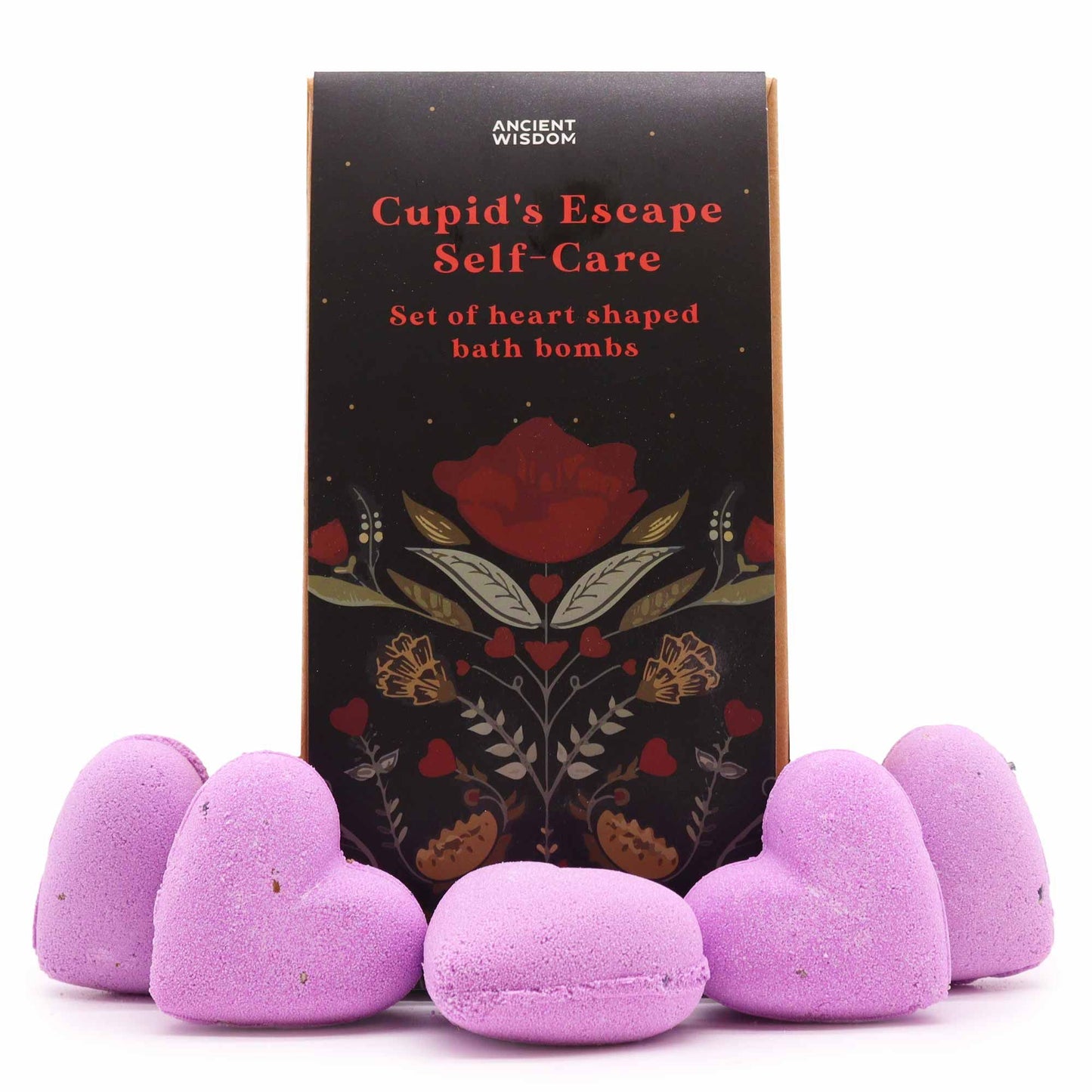 Cupids Escape Selbstpflege Bad Herz Geschenkset
