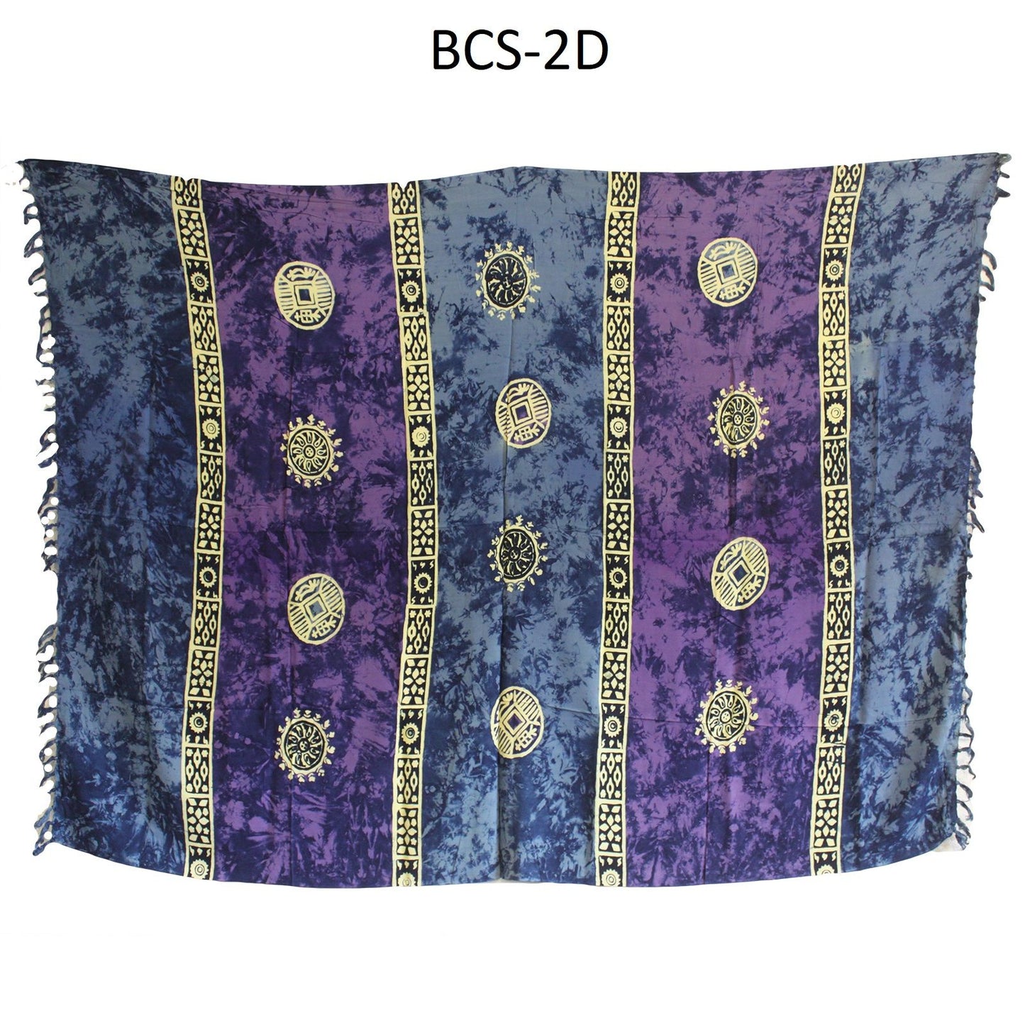 1x Bali Keltische Sarongs - Glücksmünzen (4 Verschiedene Farben)