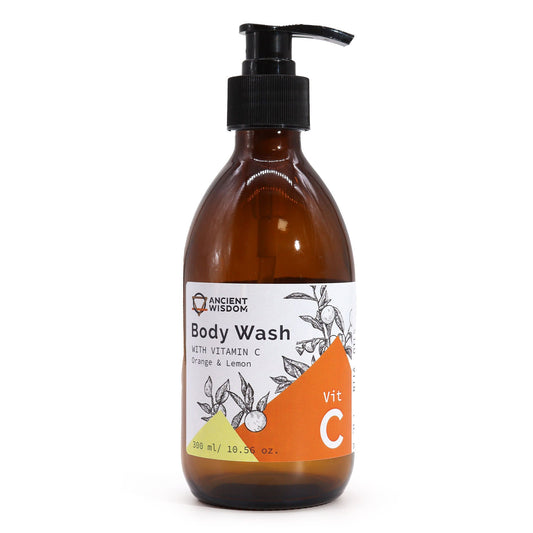 Aromatherapie Duschgel Mit Vitamin C – Orange Und Zitrone