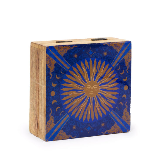 Med Square Box 13 5x13 5x6cm Hop Hare