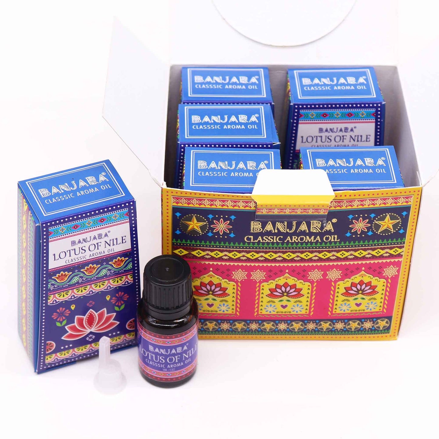 Banjara Indisches Duftöl 10ml - Lotus Des Nils