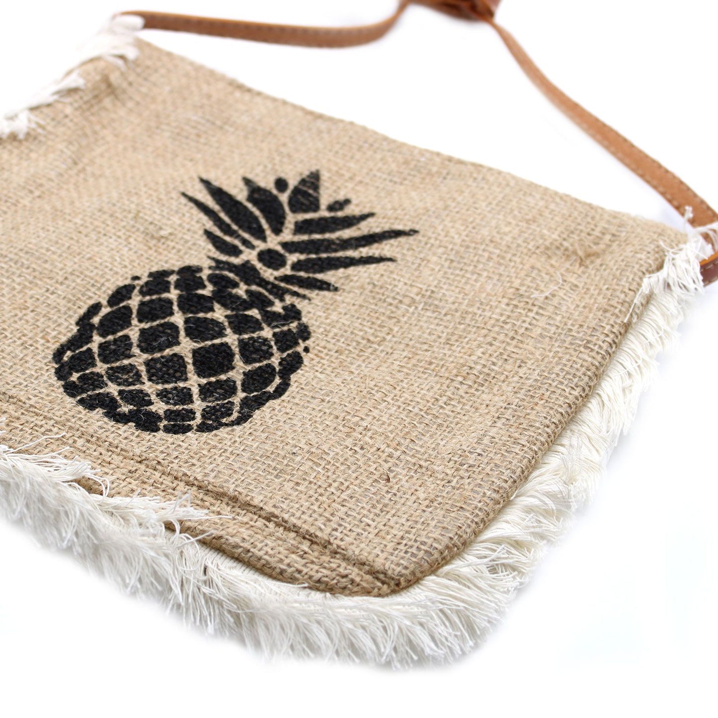 Fab Fransen Tasche Mit Ananas Druck