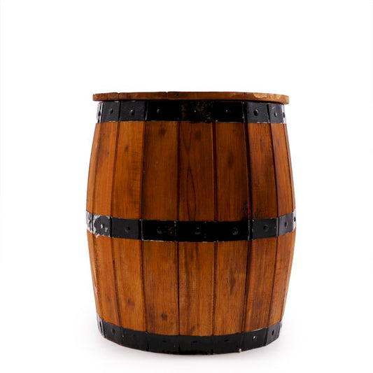 Bierfass Hocker Natur 38x32cm