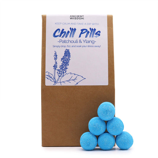 Chill Pills Geschenkpackung 350g Ylang und Patchouli