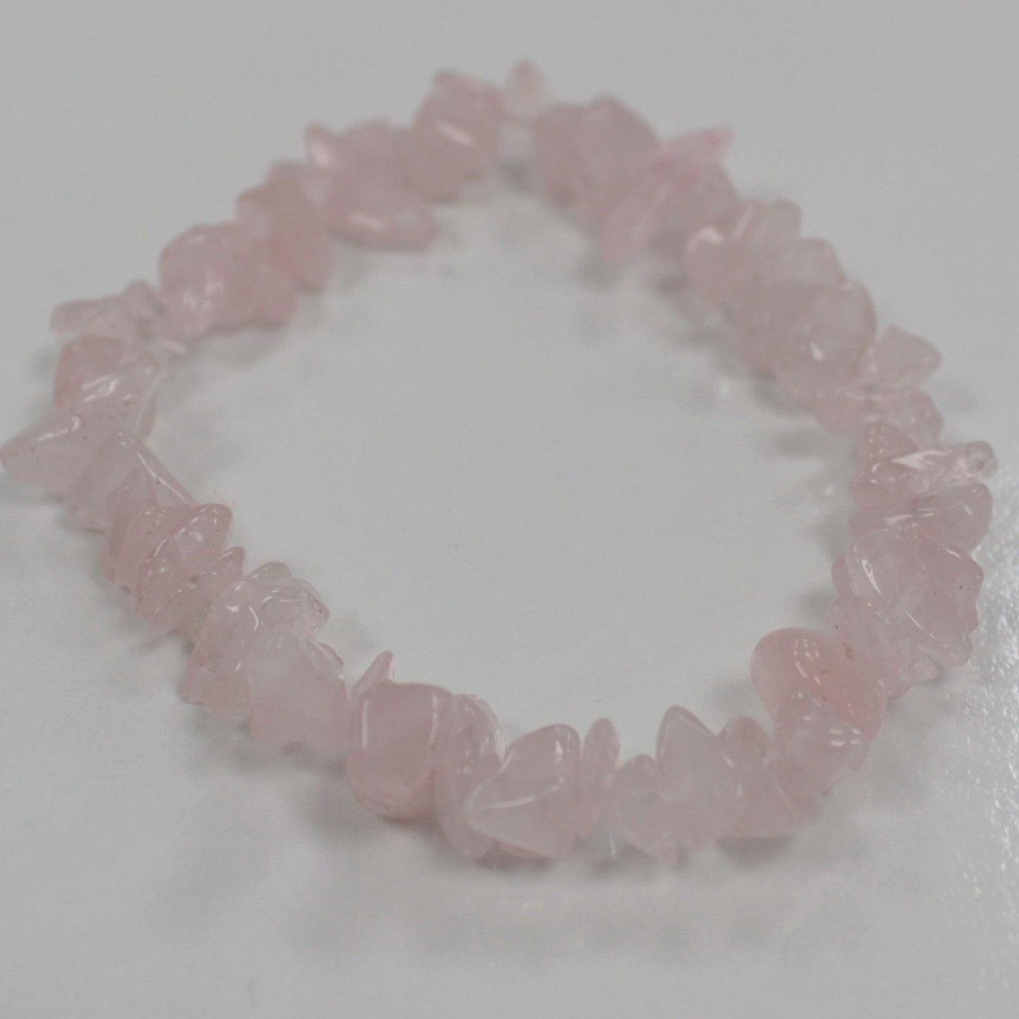 Chipstein Armband - Rosenquarz