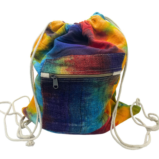 Tiedye Hanf String Tasche