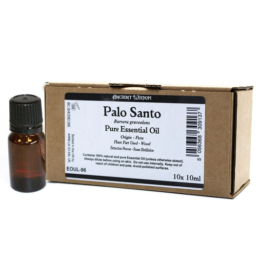 10x 10ml Palo Santo Ätherisches Öl 10x 10ml Unbeschriftet