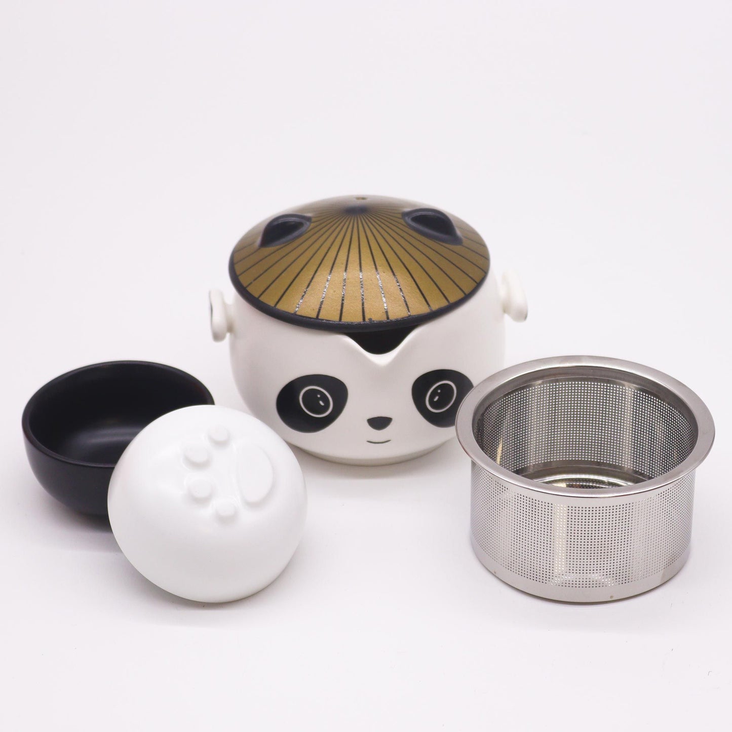 Kung Fu Panda Teekannen Set Mit Zwei Tassen Im Reiseetui