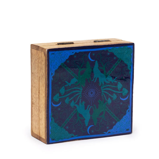 Med Square Box 13 5x13 5x6cm - Hop Hare