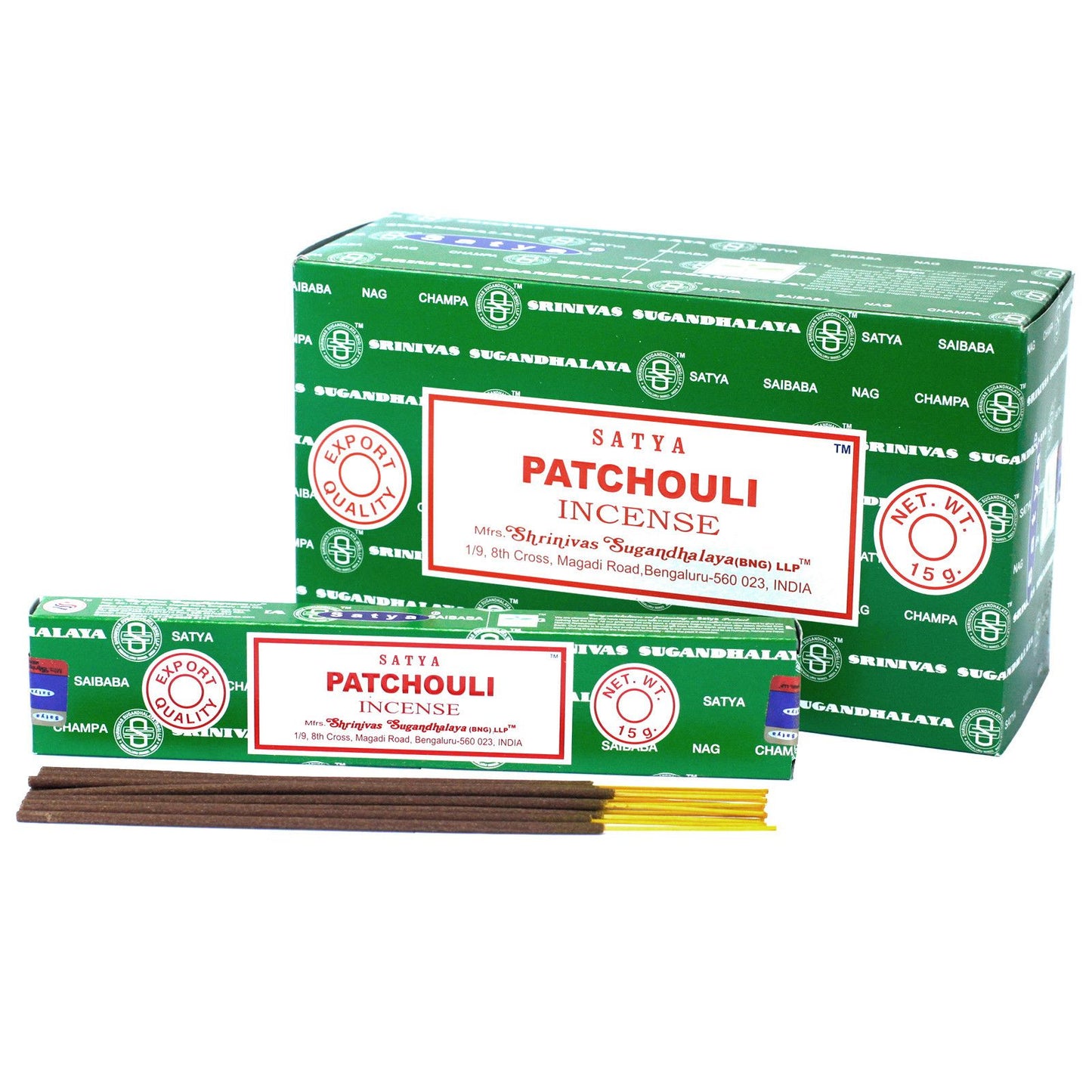 Satya Räucherstäbchen 15g Patchouli