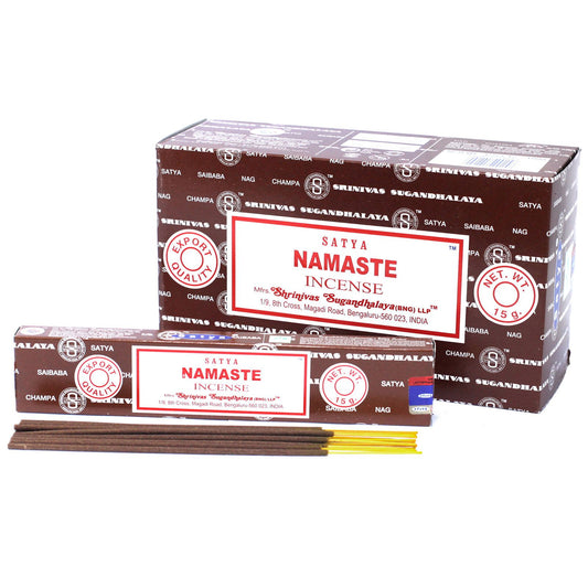 Satya Räucherstäbchen 15g - Namaste