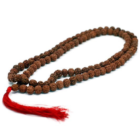 108 Rudraksha Mala Braun