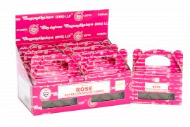 Satya Rose Rückfluss Räucherkegel Box
