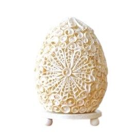 Boho Muschel Lampe - Cut Art Muscheln Oval - 15cm