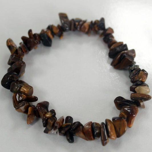 Chipstein Armband - Tigerauge