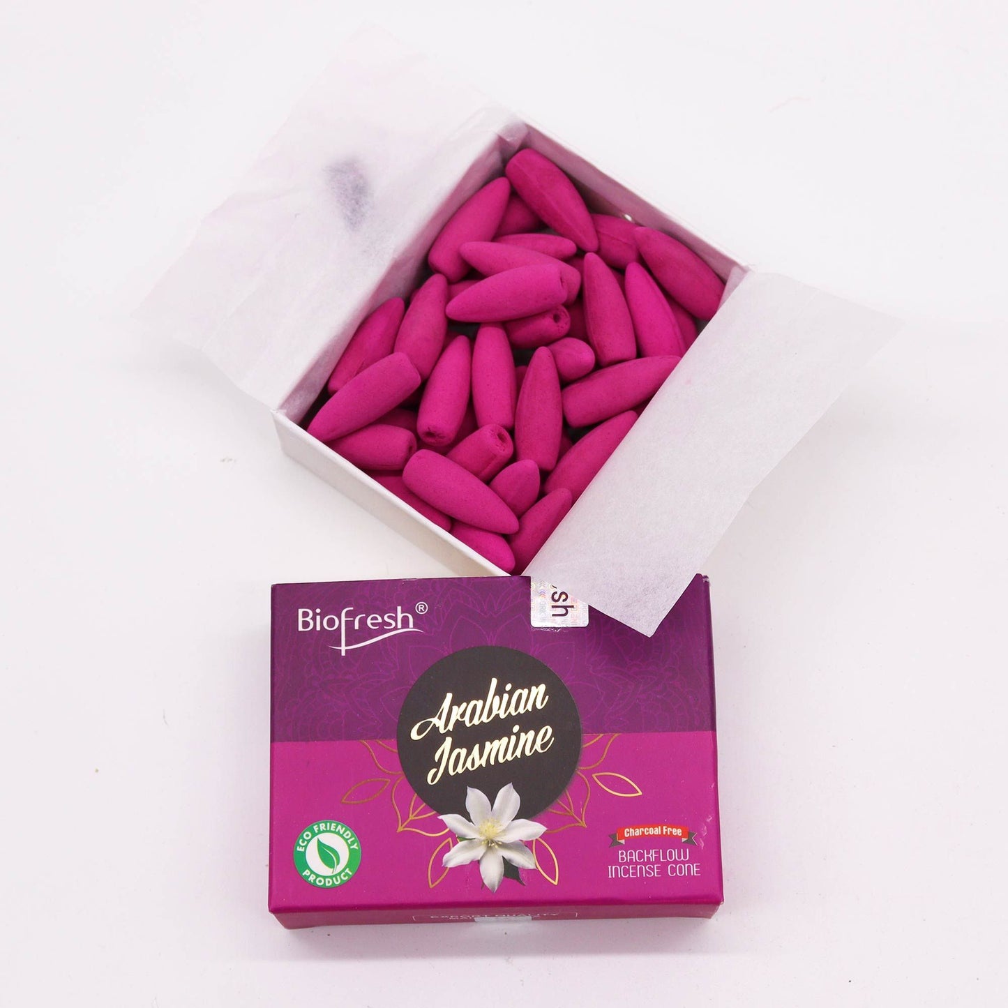 Biofresh Rückfluss Räucherkegel 40 Kegel - Arabischer Jasmin