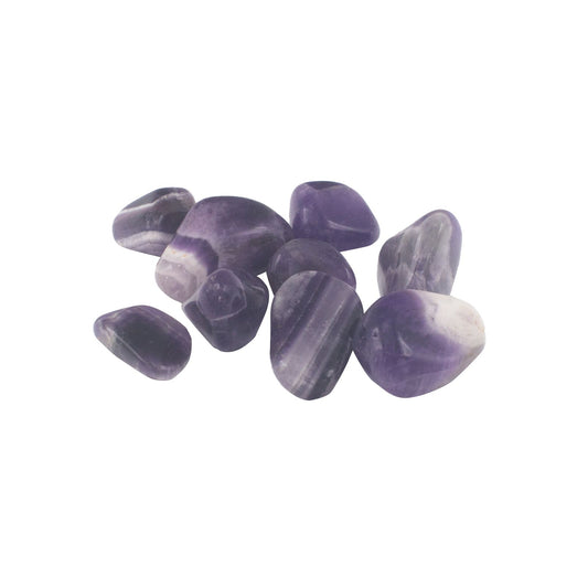 24er Pack Tumble Stein - Amethyst Gestreift L (A Qualität)