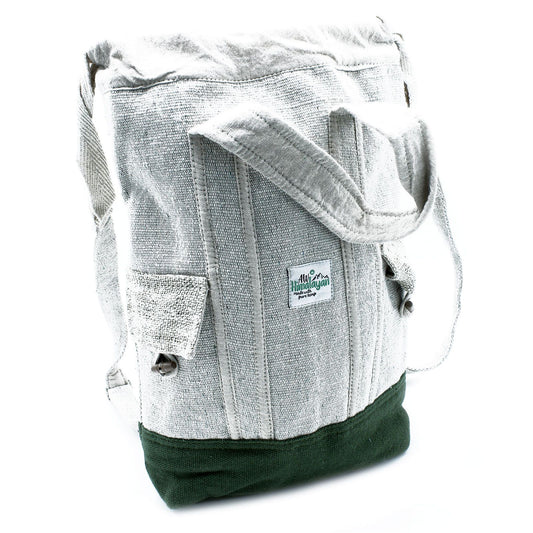 Laptop Rucksack aus Hanf und Baumwolle