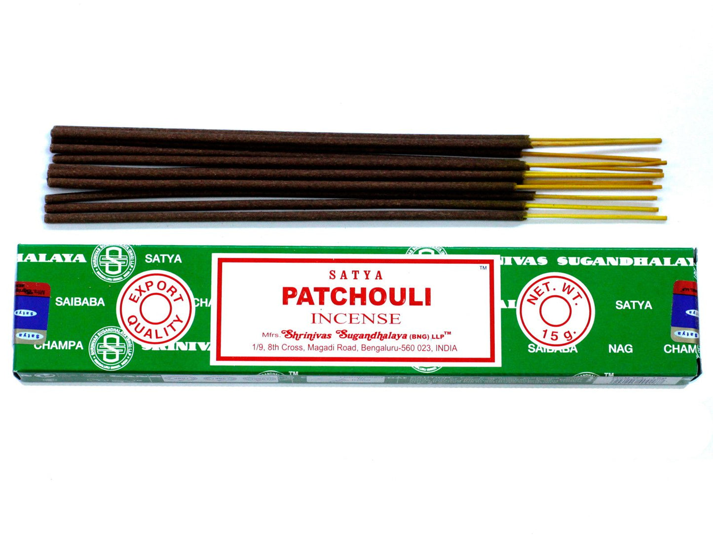 Satya Räucherstäbchen 15g Patchouli